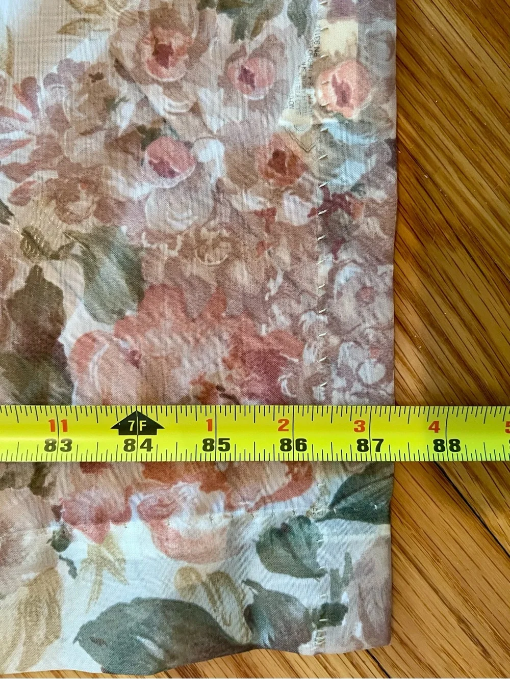 Croscill Cotswold Vintage Sheer Shower Curtain with Soap Dish